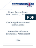 Senior Courseguide2014