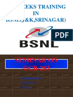 MBA SIP Project On BSNL