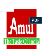 on consumer response trading of kool milk amul