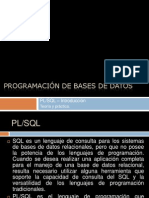 PLSQL (1) Introducción