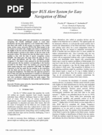 Passenger BUS Alert System for Blind