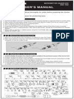 Marathon SDE-H20 Manuaal ENG