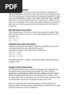 [C a-Slide#4 ]INSTRUCTION GROUPS , Data Movement Instructions , Arithmetic and Logic Instructions  , Program Control Instructions , Special Instructions , INTEL IAPX88 ARCHITECTURE , HISTORY , REGISTER ARCHITECTURE , Flags Register