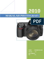 Sejarah dan Pengertian Fotografi dalam