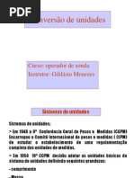 Conversão unidades