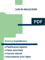 Trucuri +än Negociere