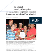 Noticias Comuna Flor Montiel