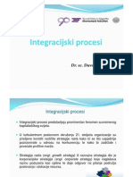 Integracijski Procesi Davor Filipovi