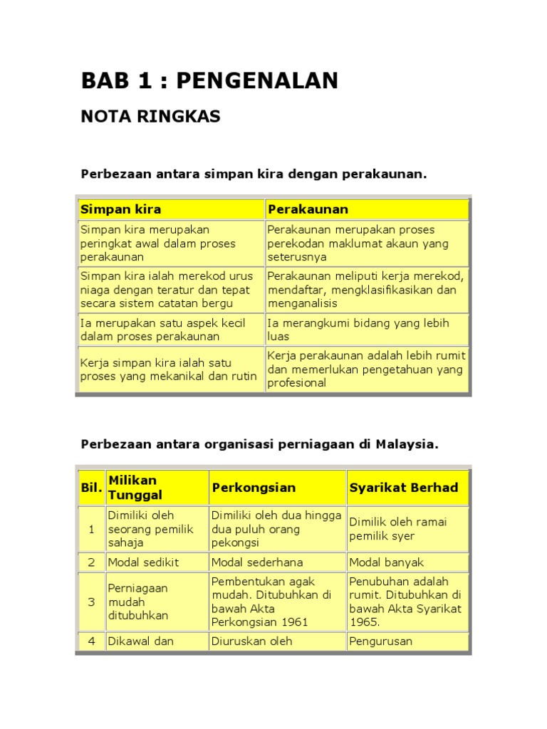 Nota Akaun
