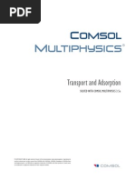 Adsorption - Sbs COMSOL PDF