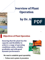 1.2 Overview of Plant Operation
