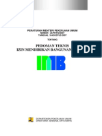 Pedoman Teknis IMB PMenPU - 24 - 2007