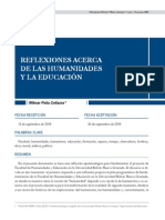 Reflexion Humanidad Educacion William Peña.pdf