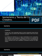 Isomerismo, Teoría del Campo Cristalino