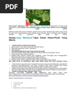 Download Cara Membuat Tape Ketan by Sarif Murtazam SN216489187 doc pdf