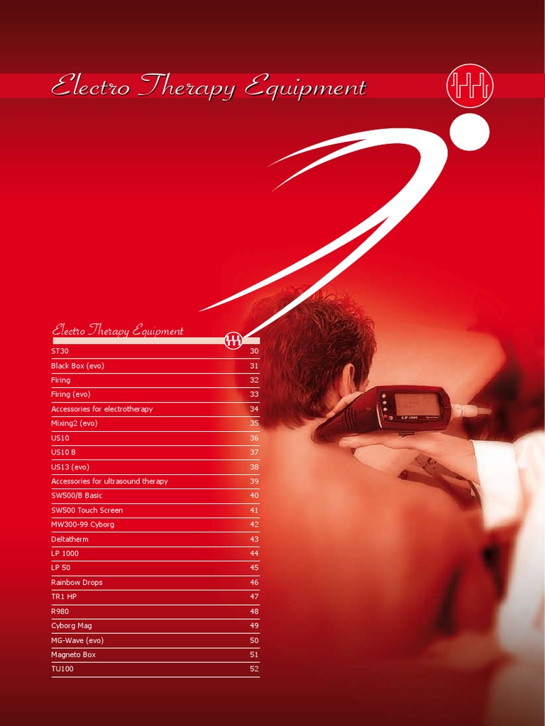 Electrotherapy Equipment Overview | PDF | Amplitude | Power Supply