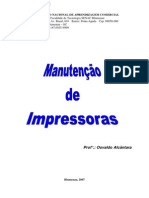 Curso de Impressoras SENAI 2007