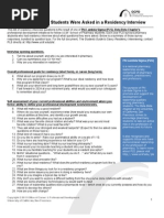 Download 110 Questions UCSF Students Were Asked in a Residency Interview by Noha Banjar SN216499697 doc pdf