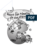 Guatematica 2 - Tema 5 - Resta Con Numeros de Dos Digitos