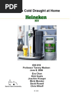 Heineken Fresh Cold Draught at Home