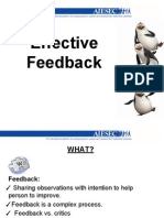 Feedback Training