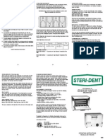 Sterident 200-300 Manual