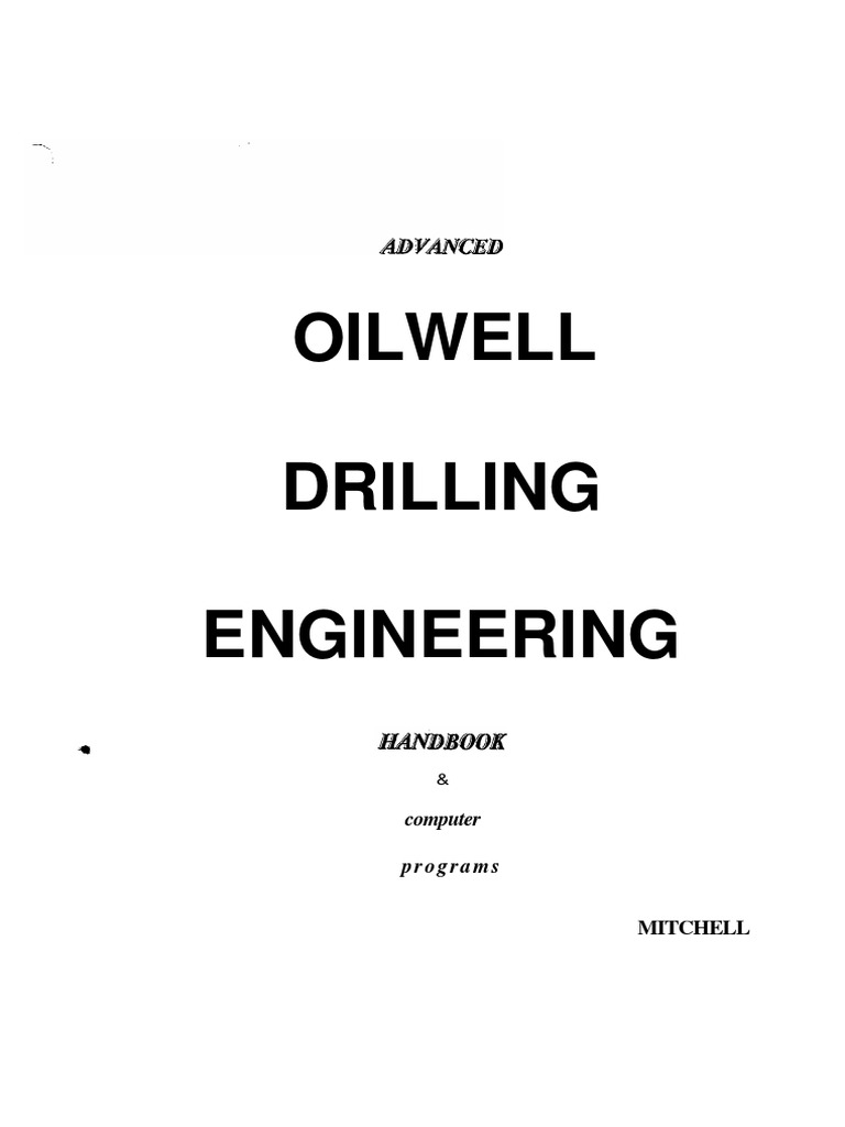 Advanced Oil Well Drilling Engineering | PDF | Technology & Engineering