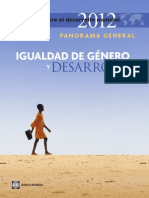 Informe Sobre El Desarrollo Mundial 2012