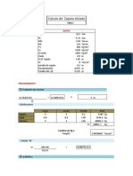 Calculo de ZAPATA