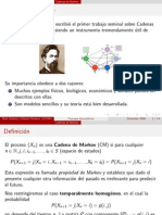 Cadenas de Markov en