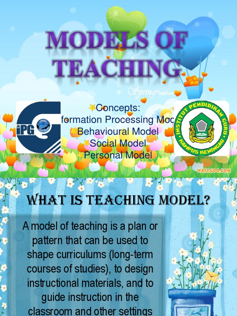 Models of Teaching PDF Memory Learning