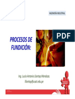 PROCESOS DE FUNDICIÓN