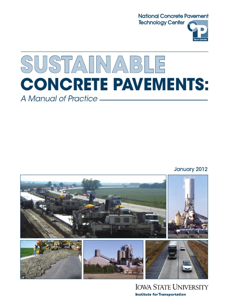 Sustainable Concrete Pavement | PDF | Road Surface | Sustainability