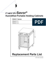 Hatco Fsc71 Parts Manual