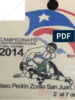 Resultados del Campeonato Centroamericano de Luchas Asociadas San Juan, Puerto Rico 2014 (Estilo Grecoromano ) Final Book GR