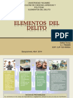 Elementos Del DELITO