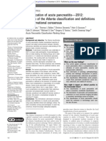 Acute Pancreatitis 2012