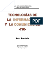 Tecnologías de La Información y La Comunicación - TIC