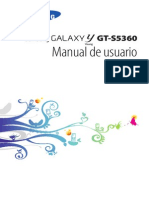 Manual de Galaxy Young GT-S5360