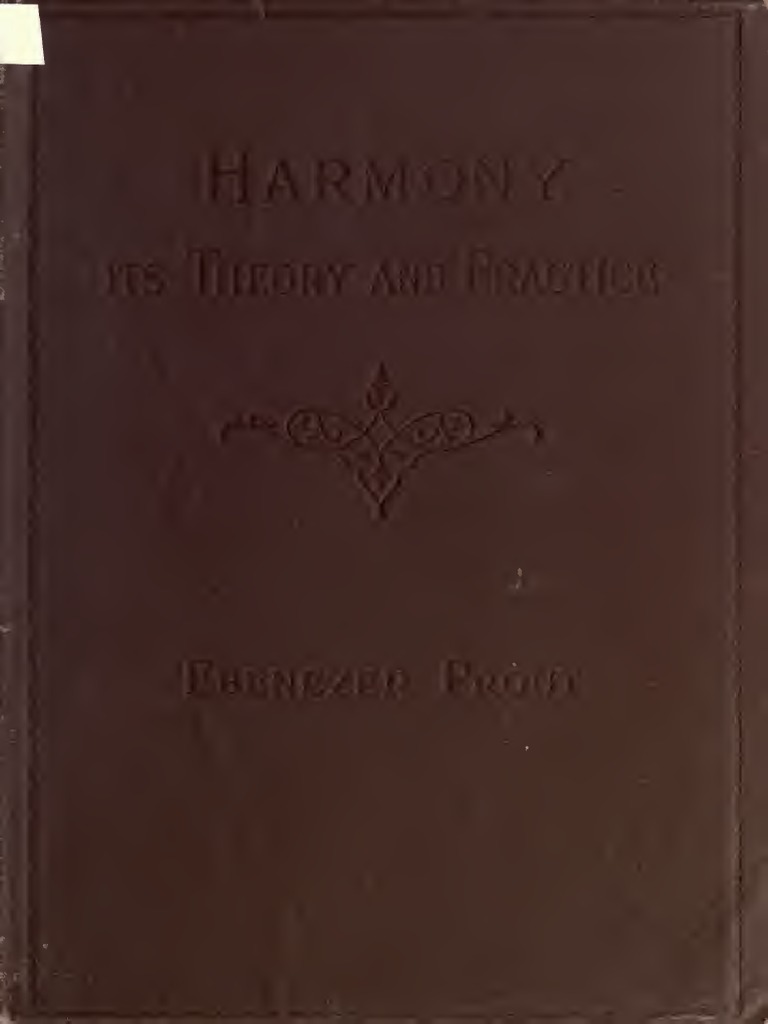 Harmony Its Theory and Practice Chord (Music) Scale (Music)