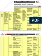 Matriz de Prog Anual 5to. Matematica - Secund