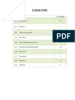 Content Table: No. Title No. of Pages