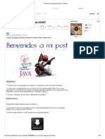 Crea Tu Primer Programa Java!! - Taringa!