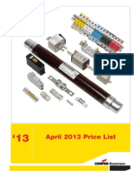 COOPER Price List Full Range - April 2013 r2