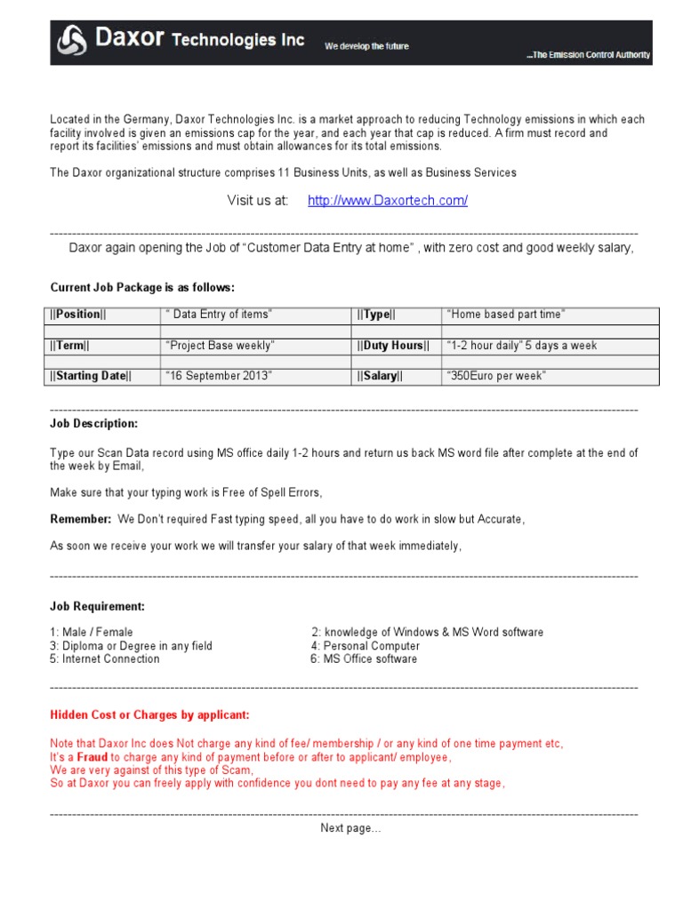 Application PDF Microsoft Office Employment