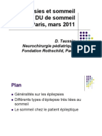 DR - tausSIG.epilepsies Sommeil