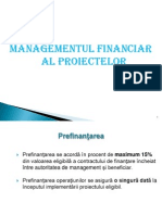 Informatii Proiect 4 - Management - Financiar - Rambursarea Cheltuielilor
