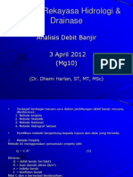 SI-2231 Analisis Debit Banjir (Minggu10)