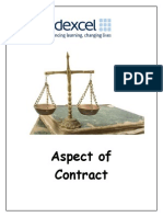 Aspects of contract and negligence