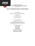 Download Case Study on Factors affecting puntuality of college students by Jayson Bryan Mutuc SN216574891 doc pdf